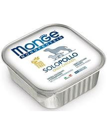 MONGE Dog Monoprotein hrană umedă pentru câini, cu pui 150 g