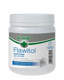 DR SEIDEL Flawitol câini adulți pulbere multivitamine 400 g