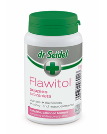 DR SEIDEL Flawitol vitamine si minerale pentru catei 120 tab.