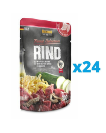 BELCANDO Finest Selection hrana umeda caini adulti, cu vita si taitei 24x300 g