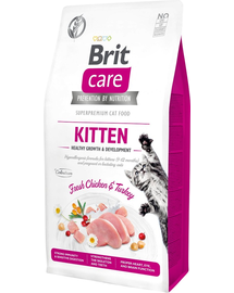 BRIT Care Cat Grain-Free Kitten Growth & Development hrana uscata pentru pui de pisica sau femele gestante, 7 kg
