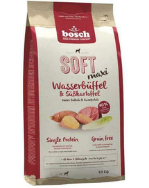 BOSCH Soft Maxi Hrana uscata caini, Carne de bivol si cartofi dulci 1 kg