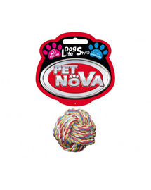 PET NOVA DOG LIFE STYLE Minge pentru caini, din bumbac 5cm Superdental