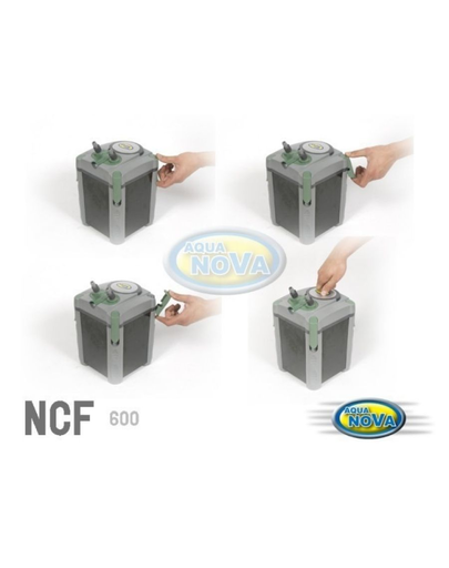 AQUA NOVA Filtru extern NCF-600, pentru acvariu pana la 150l