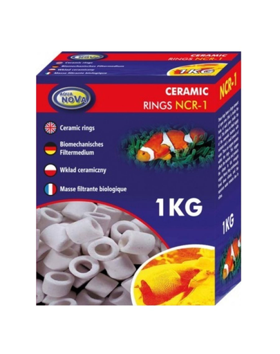 AQUA NOVA Cartus de ceramica pentru acvariu, 1 kg NCR-1