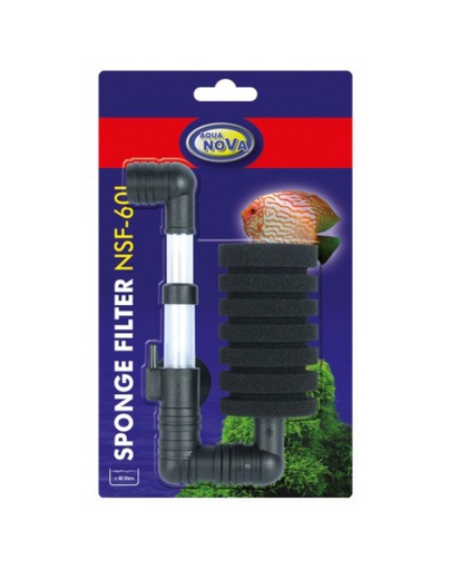 AQUA NOVA Filtru cu 1 burete, capacitate 60 l, NSF-60L