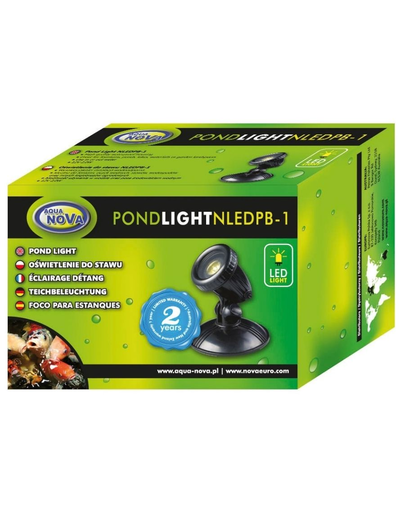 AQUA NOVA lampa LED impermeabila, 1x1W 12V, multicolor