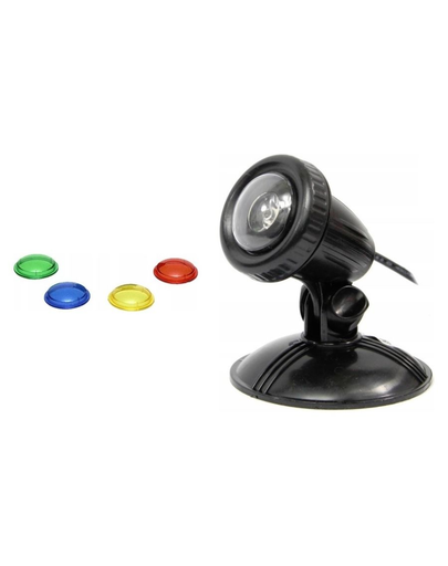 AQUA NOVA lampa LED impermeabila, 1x1W 12V, multicolor