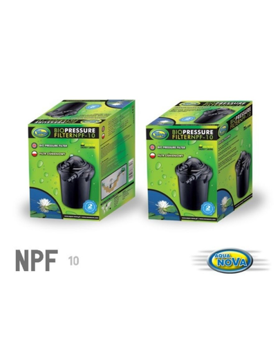 AQUA NOVA Filtru pentru iaz cu sterilizator,10L, Lampa UV 7W, 4000L