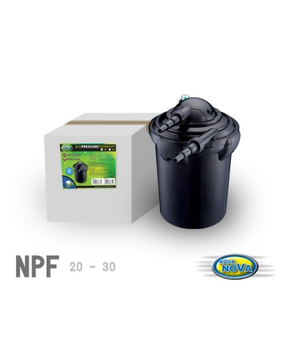 AQUA NOVA Filtru de presiune, 20L, cu Lampa UV 9W