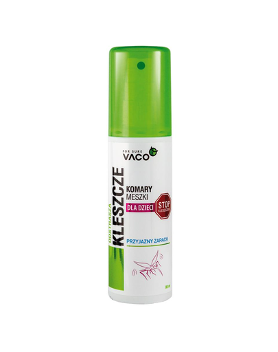 VACO Lichid pentru căpușe, țânțari și muște (pentru copii) 80 ml