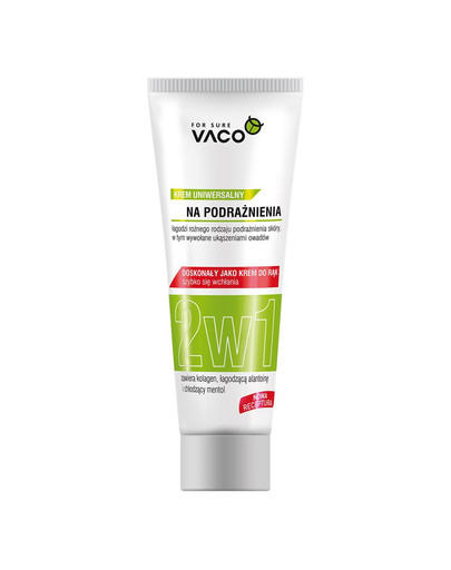 VACO ECO Crema calmanta si hidratanta pentru maini, combate efectele muscaturilor de insecte, iritatii 75 ml