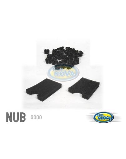AQUA NOVA Filtru de preaplin Nub-9000, capacitate 48 l + Lampă UV, 9 W