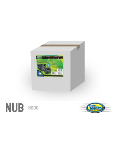 AQUA NOVA Filtru de preaplin Nub-9000, capacitate 48 l + Lampă UV, 9 W