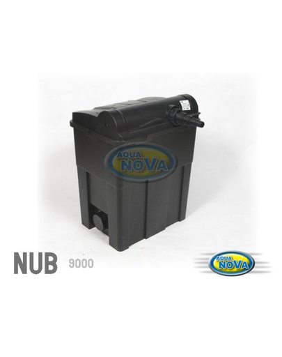 AQUA NOVA Filtru de preaplin Nub-9000, capacitate 48 l + Lampă UV, 9 W