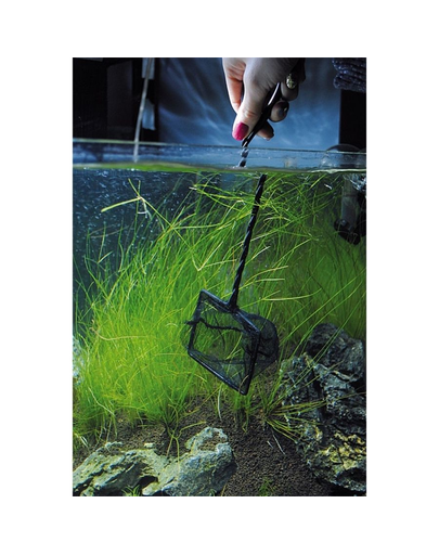 AQUA NOVA Plasa pentru prinderea pestilor din acvariu, 20 cm
