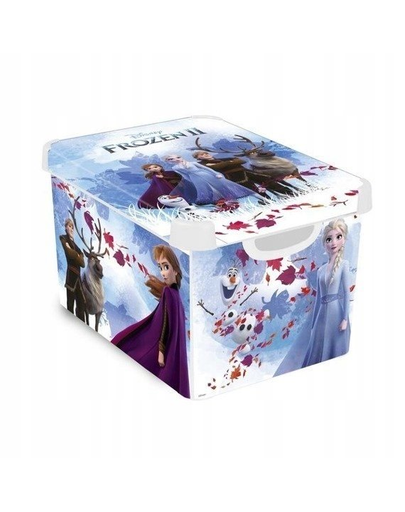 CURVER Deco Cutie depozitare cu capac Stockholm Frozen 22 L