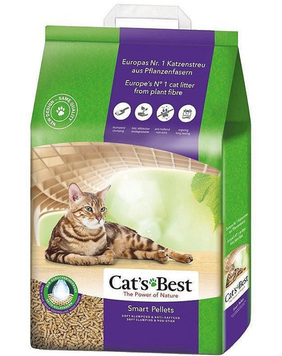JRS Cat\'S Best Smart Pellets Asternut din lemn pentru litiere 20 l