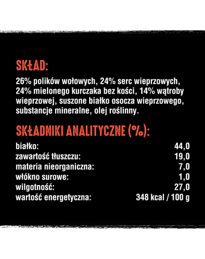 CRAVE Recompense fara cereale pentru caini, cu vita 6 x 55g