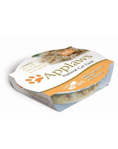 APPLAWS Cat Bowl hrana umeda pentru pisici, cu pui suculent 60 g
