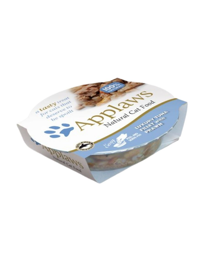 APPLAWS Hrană umedă pentru pisici cu creveți 60g