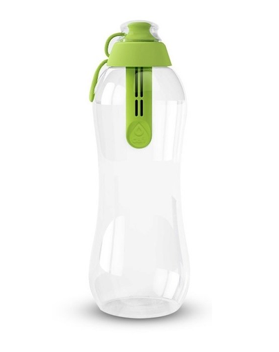 DAFI Sticlă cu filtru 0,7 L, lime + 2 cartușe de filtrare