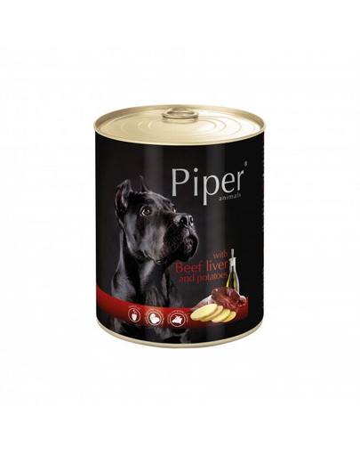 DOLINA NOTECI PIPER cu ficat de vită și cartofi 800 g