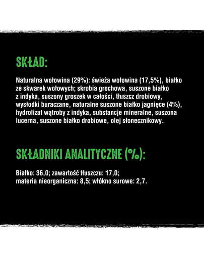 CRAVE Hrana uscata cu miel si carne de vita pentru cainii adulti 11,5 kg