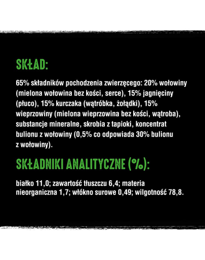 CRAVE hrana umeda fara cereale pentru pisici adulte, pate de miel si vita 24 x 85g