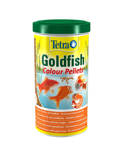 TETRA Mâncare Pond Goldfish Colour Pellets 1 L