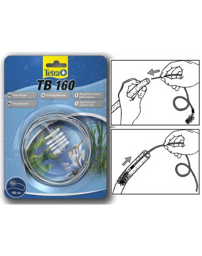 TETRA Tube brush Tb159 perie-șarpe pentru curățare tuburi