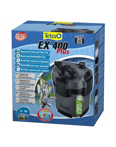 TETRA EX 400 Plus Filtru extern pentru acvariu 10-80 L