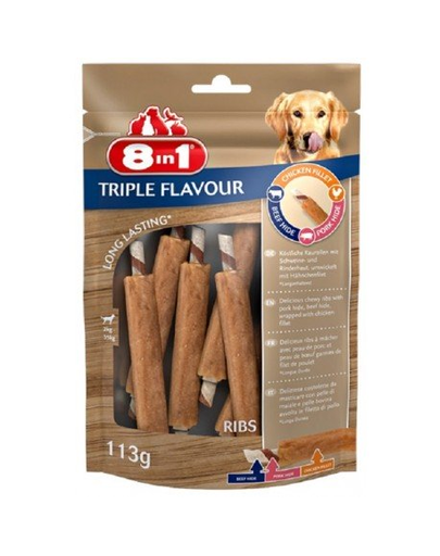 8IN1 Triple Flavour Ribs 6 buc.