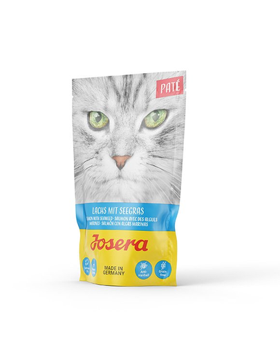 JOSERA Pate pentru pisici, cu somon si iarba de mare, 80 g