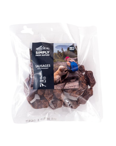 SIMPLY FROM NATURE Carnaciori pentru caini, carne de fazan 200 g