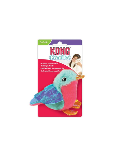 KONG Crackles Tweetz Bird jucarie pentru pisoi