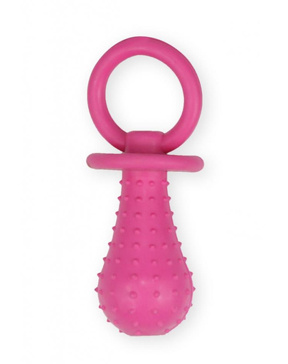 PET NOVA DOG LIFE STYLE Jucarie suzeta pentru caini, roz, aroma de menta, 14cm