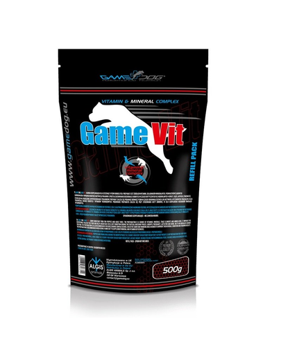 GAME DOG GameVit Refill Pack Supliment alimentar pentru caini adulti si juniori 500g