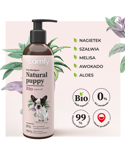 COMFY Natural Puppy Sampon pentru caini puppy 250 ml