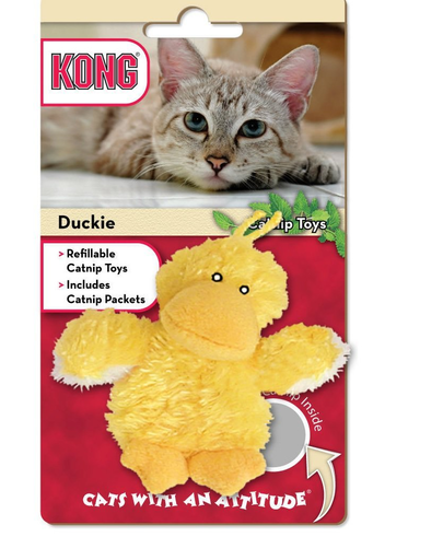 KONG Jucărie rățușcă cu catnip