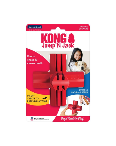 KONG Jump’n Jack L jucarie pentru recompense pentru caini