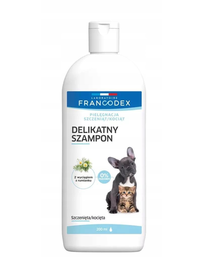FRANCODEX Sampon delicat pentru pisoi si catei, 200 ml