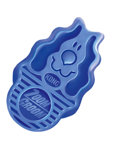KONG ZoomGroom Boysenberry perie pentru colectarea parului cazut si pieptanare L