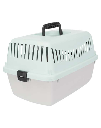 TRIXIE Junior Transportor, XS: 26 × 25 × 39 cm, gri deschis