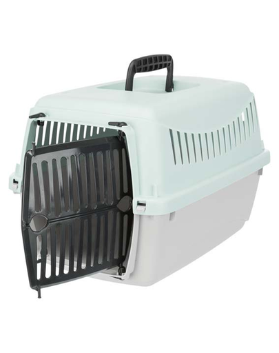 TRIXIE Junior Transportor, XS: 26 × 25 × 39 cm, gri deschis