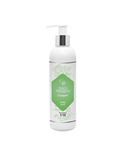 OVER ZOO Dogs Premium Șampon pentru câini cu blana scurtă 250 ml
