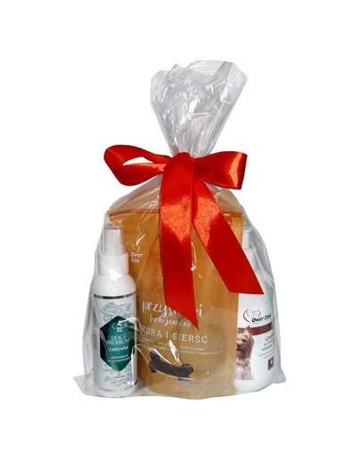 OVER ZOO Set Cadou Șampon + Balsam + recompense pentru câini Yorkshire Terrier