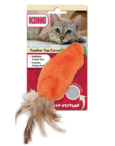 KONG Jucărie morcoveață cu catnip