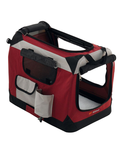 FERPLAST Holiday 6 Geanta de transport animale 70x52x52 cm, rosu