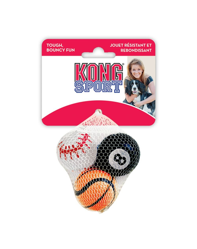 KONG Sport Balls XS 3 buc minge pentru caini cauciuc